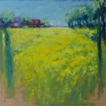 VOORJAAR 2017 - olieverf op paneel - 64x64 cm - € 650,--