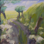 POLDER 2 - olieverf op paneel - 53x53 cm - € 500,--