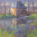 VOORJAAR 2021 (watermolen bij Hackfort) -olieverf op paneel - 45x45 cm - € 450,-- 